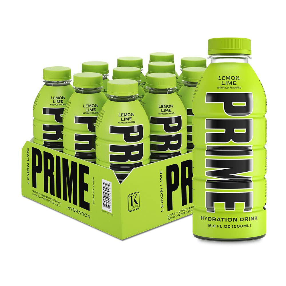 Amazon.com : PRIME Hydration LEMON LIME, Sports Drinks
